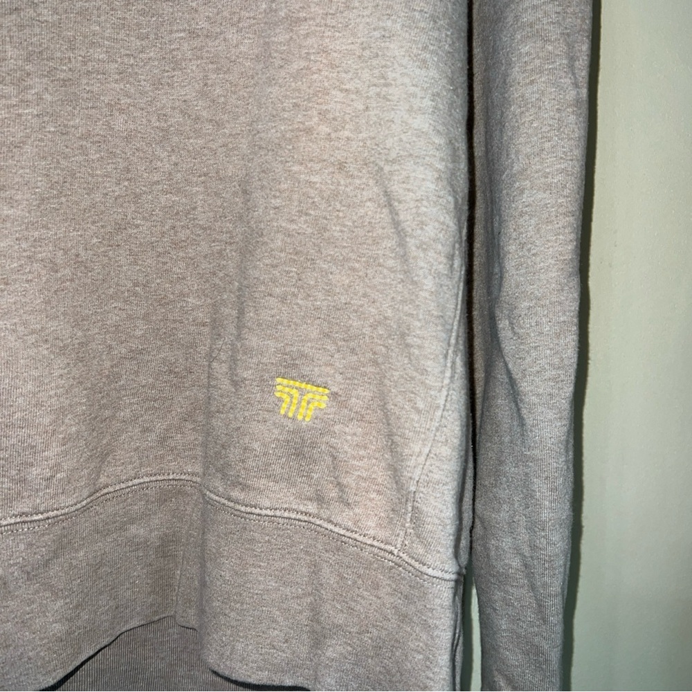 Tory Burch Sport Hoodie Size Medium Tan - Picture 2 of 5